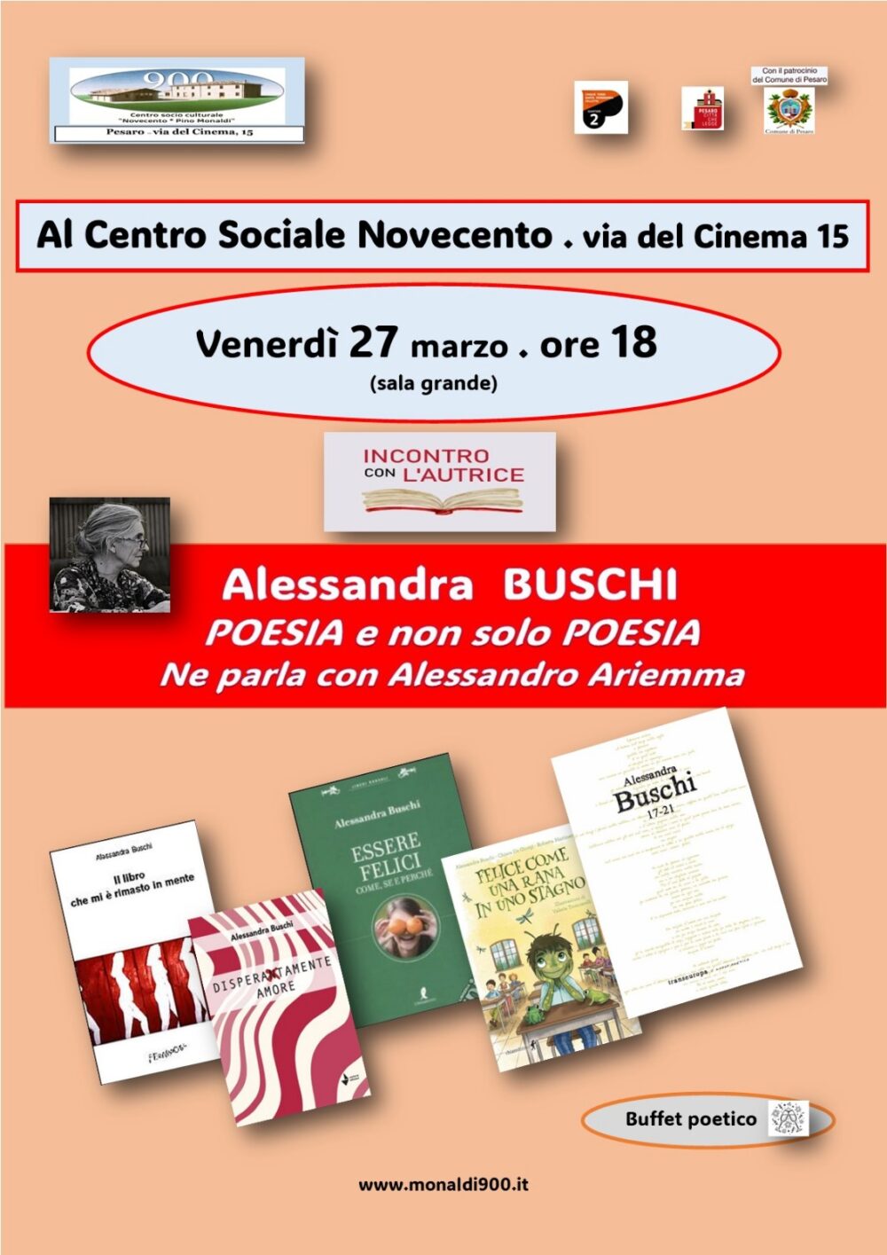 presentazione autrice Alessandra Buschi del libro "Poesia e non solo Poesia"